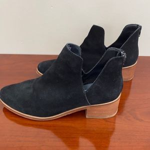 Steve Madden black Leather ankle boots women’s size 9